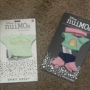 Disney nuiMOs Mint Green and Pink Outfit Set